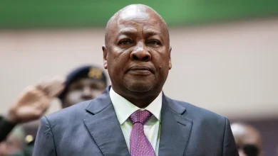 Ghana president John Mahama