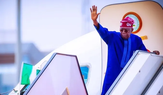 Tinubu departs Abuja for Olubadan’s coronation 1 Nigerians Online News IMG 4661 1