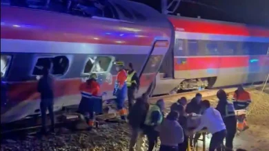 High speed train collision in Spain