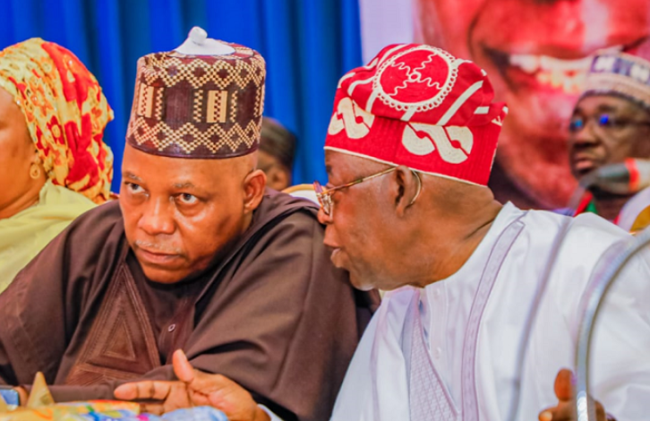 Shettima arrives Lagos, to brief Tinubu on Maiduguri situation 1 Nigerians Online News IMG 8749