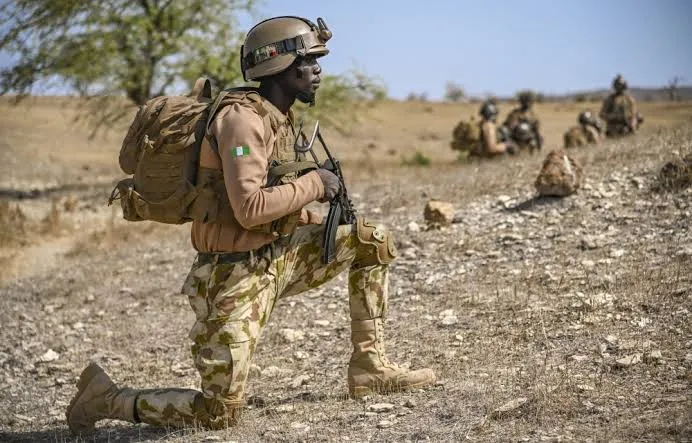 Terrorists attack Nigerian military base, kill many soldiers in Borno 1 Nigerians Online News Soldier