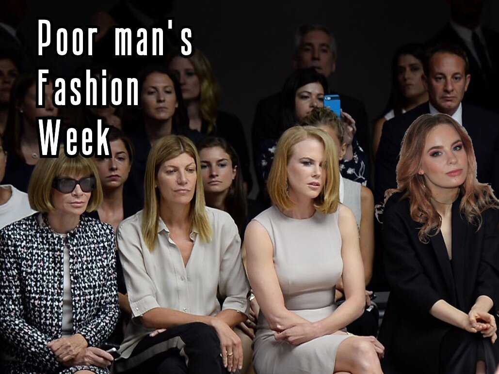 Poor man’s fashion week