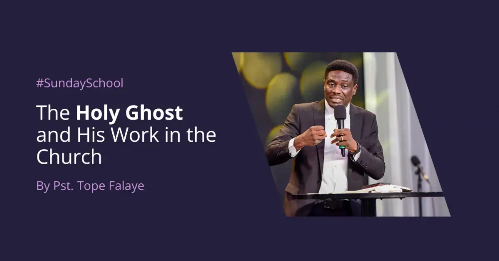 The Holy Ghost and His Work in the Church Image