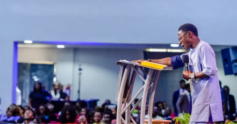 Rev. Ben Gin ministering at the New and Living Way Church, Season of the Spirit 2025