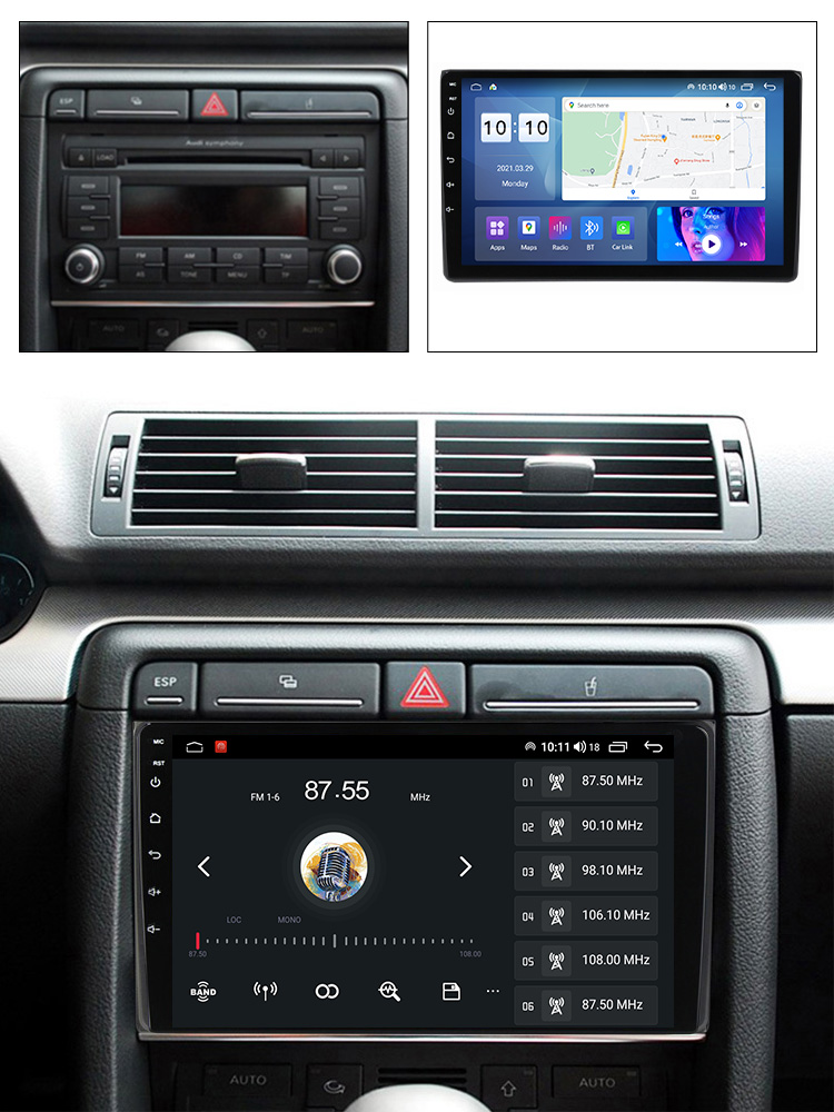 AUDI A4, S4, RS4 2002-2008 Android bilstereo