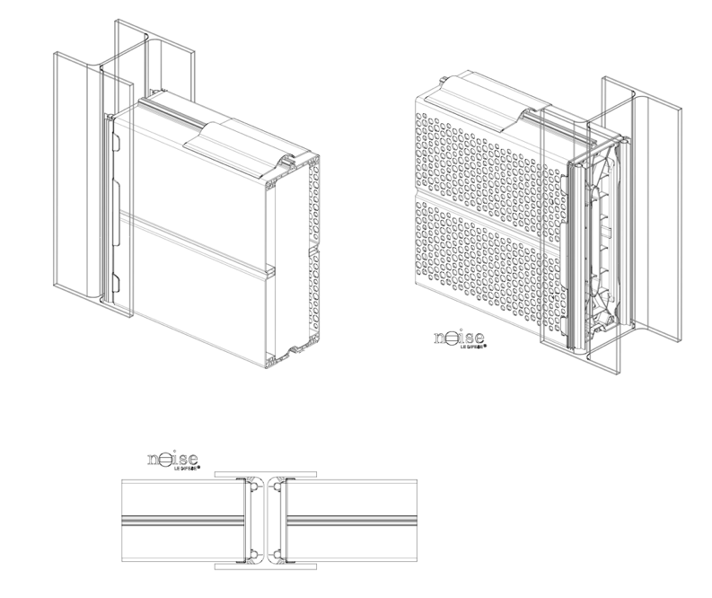 Noise Block Projects | Steel Uprights