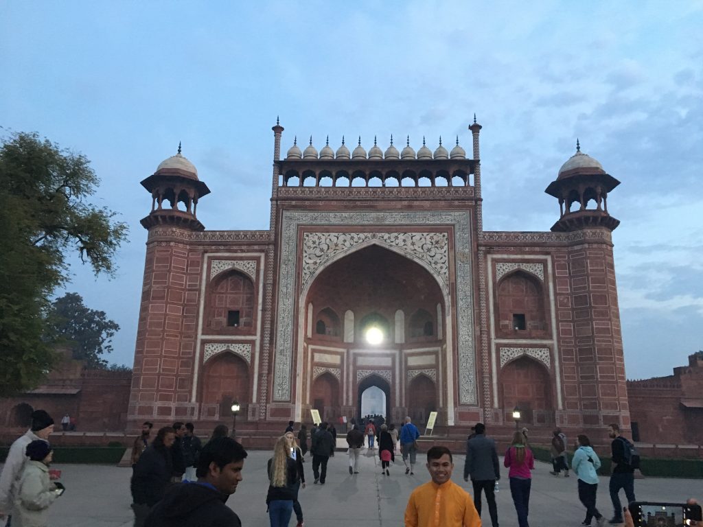 Entrance to Taj Mahal