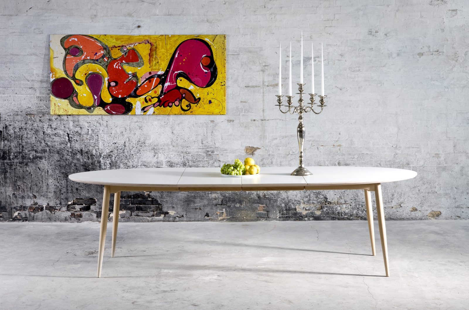 Haslev Symphony Extendable Dining Table Nordic Urban - Berlin
