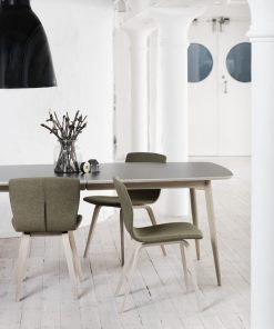 Haslev Symphony Dining Table; Laminate | Linoleum