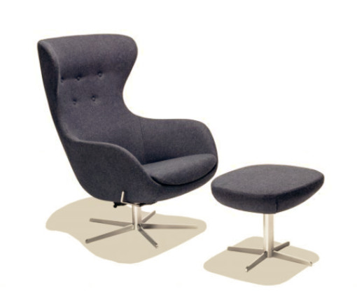 Søren Lund SL407 Arm Chair and Stool