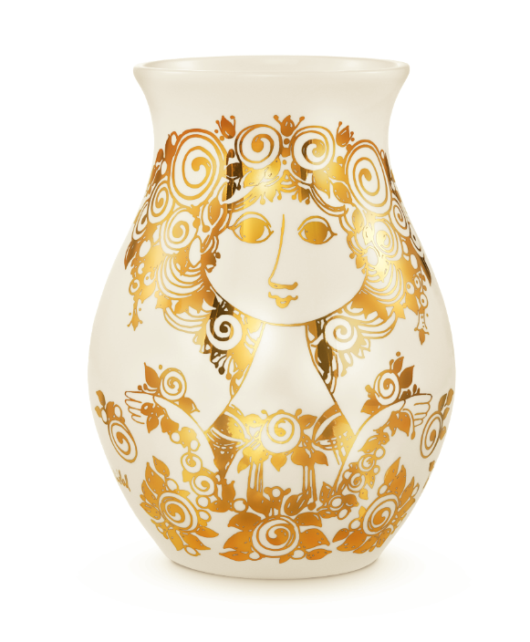 Vase Rosalinde, gold, H26cm