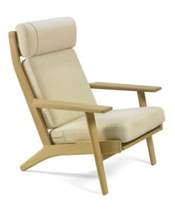 Getama - High Easy Chair 290A by Hans J. Wegner