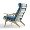 Getama – High Easy Chair 290A by Hans J. Wegner