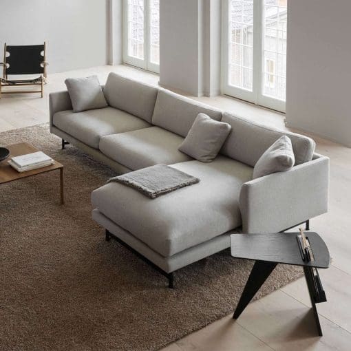 Fredericia Furniture - Calmo 3-Seater Chaise Sofa