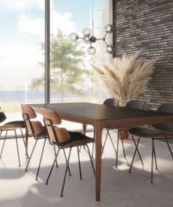 Midas GM757 chair at wooden table