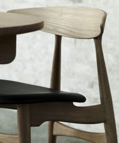 Carl Hanson and Sohn solid wood chair with simple and elegant lines