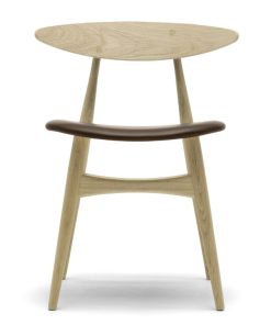 Carl Hanson and Sohn solid wood chair with simple and elegant lines