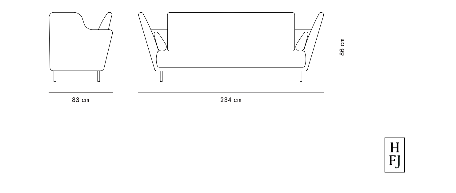 Finn Juhl - Sofa 57