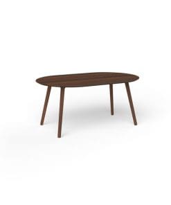 via Copenhagen oval dining table