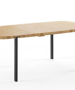 GM2122 Super Ellipse Dining Table ash