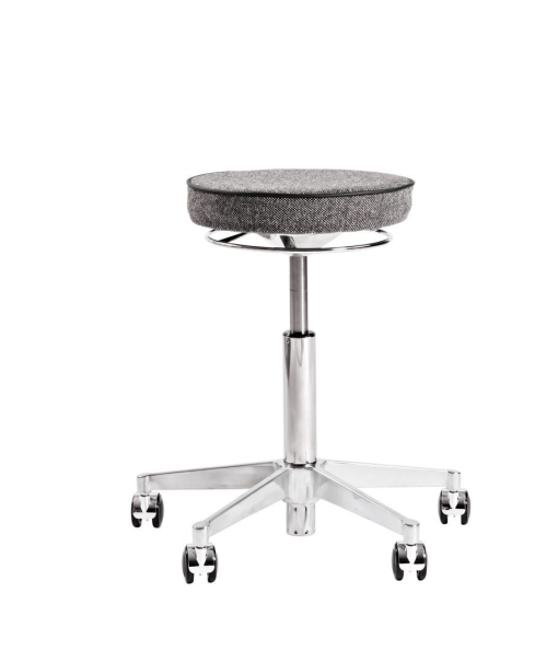 vl66t vermund rolling stool grey