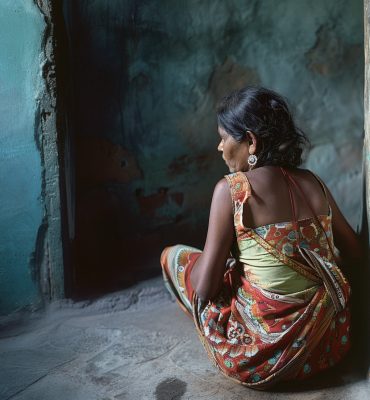 Indisk kvinde - illustrationsfoto