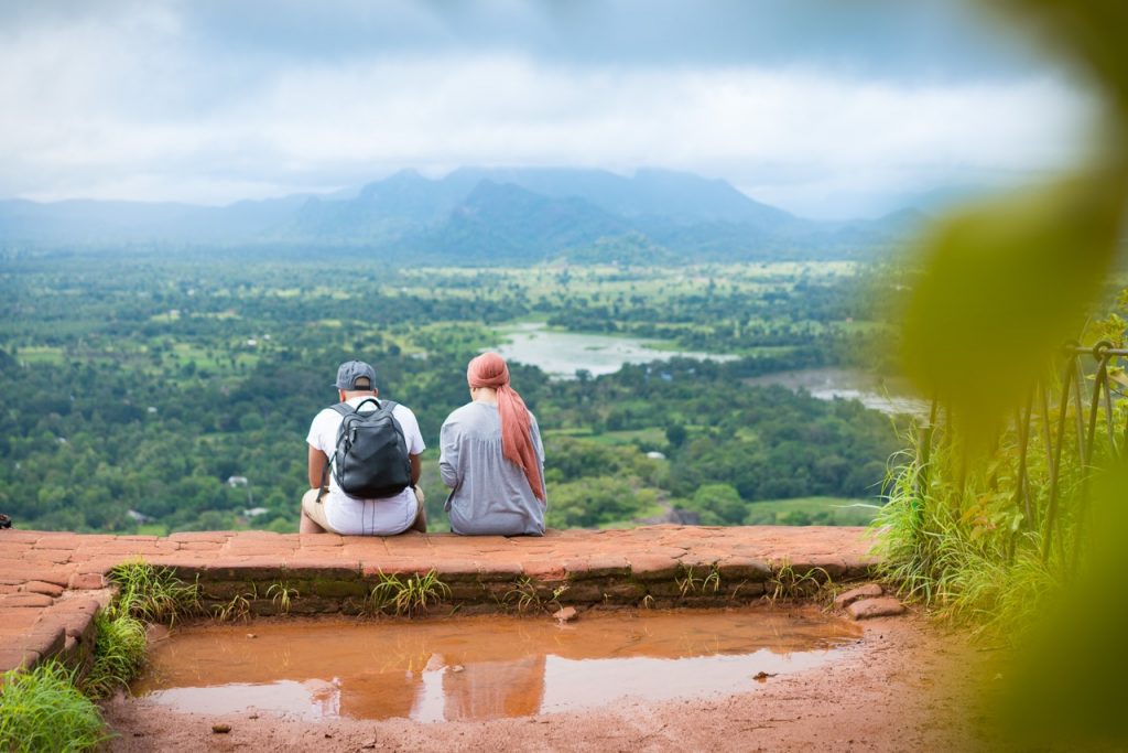 Løvehodet Sigiriya på Sri Lanka