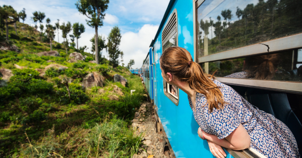 Reise til Sri Lanka tog