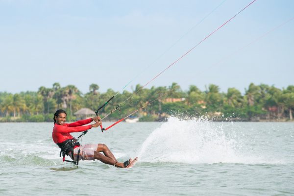 Kalpitiya er et paradis for Kitesurfere på Sri L anka