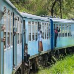 Tog i høylandet Sri Lanka