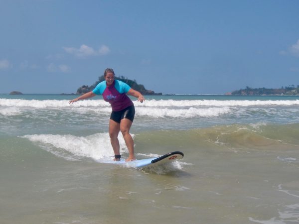 Surfing Weligama Sri Lanka