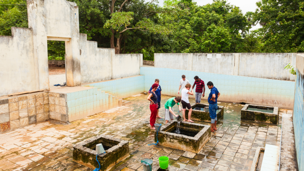 Kanniya Hot Springs Trincomalee Sri Lanka