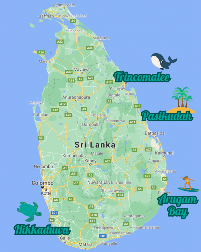Kart Hikkaduwa Arugam Bay