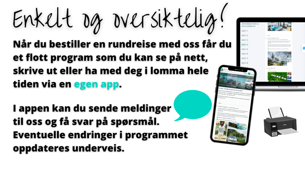 reiseruten deres i egen app