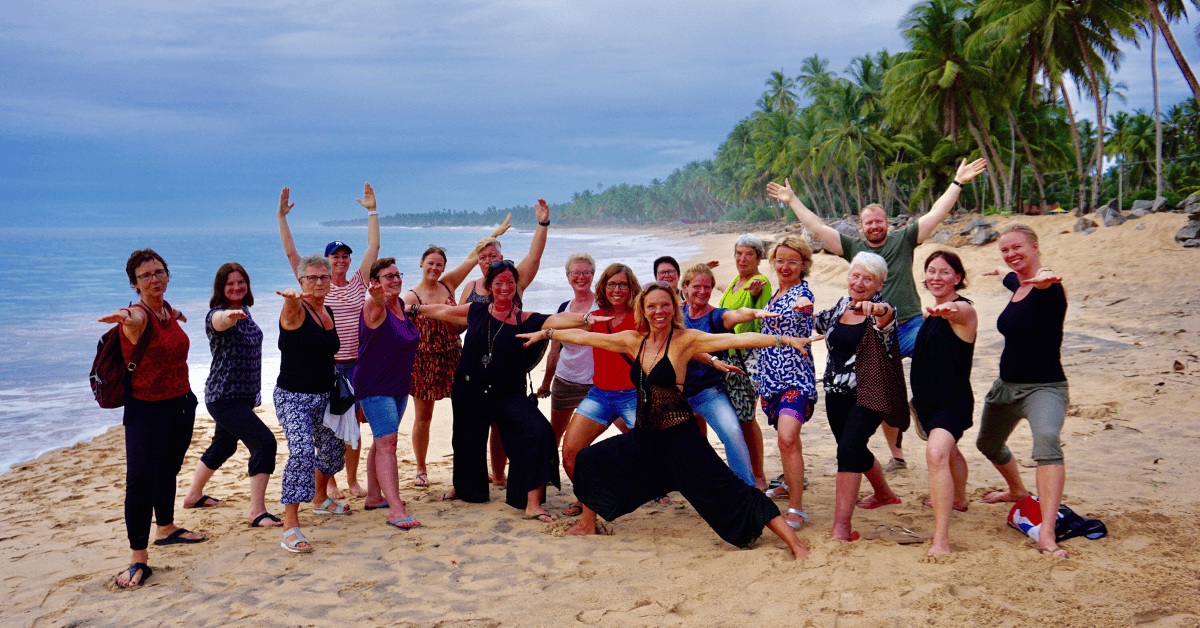 yoga hikkaduwa gruppereise