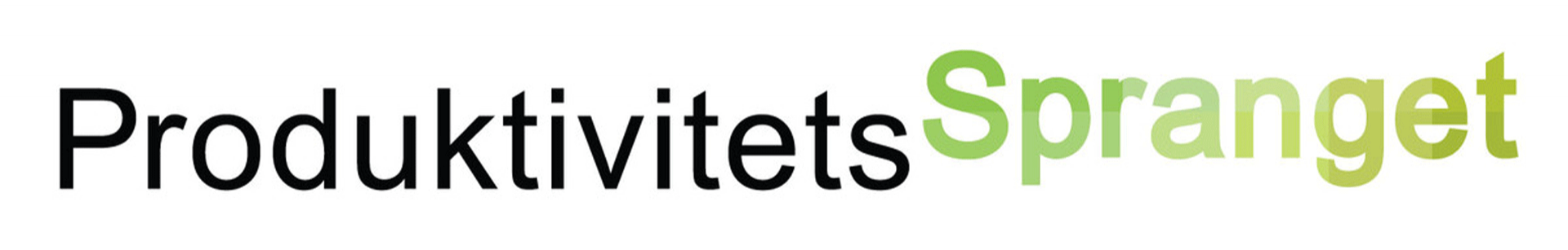 Produktivitetsspranget logo