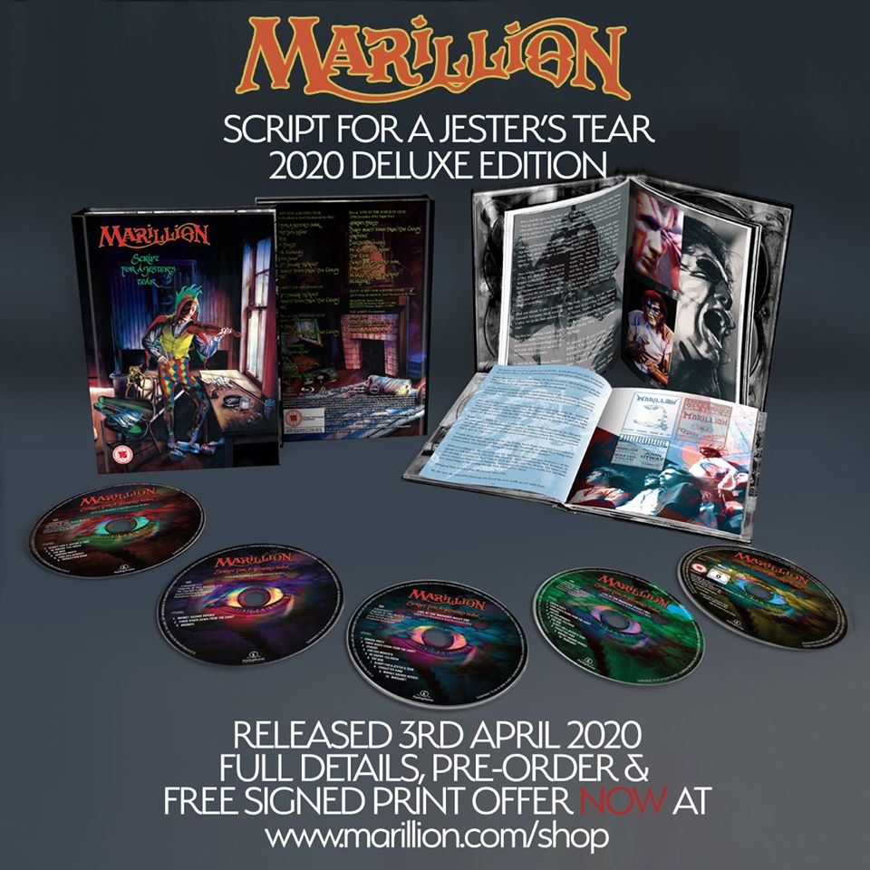 MARILLION: “Script For A Jester’s Tear” Deluxe Edition – COMPRA