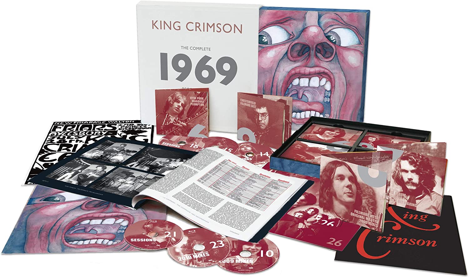 King Crimson: il cofanetto di 26 dischi “The Complete 1969 Recordings” – COMPRA