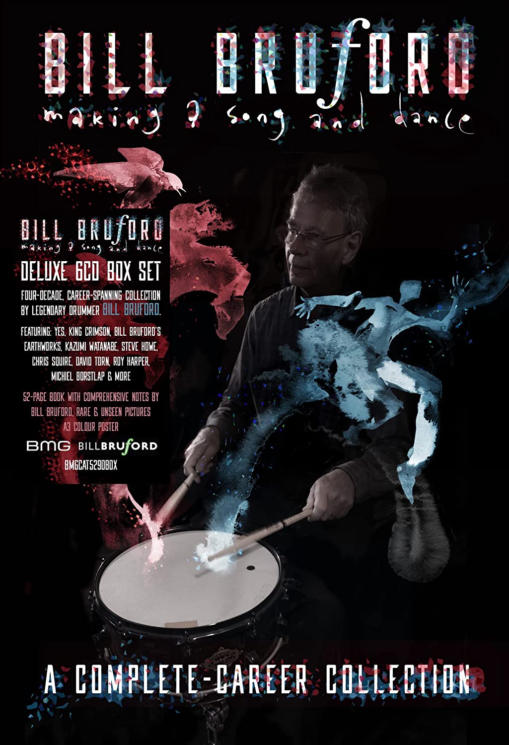 Bill Bruford: il box set di sei dischi “Making A Song and Dance: A Complete-Career Collection” – COMPRA