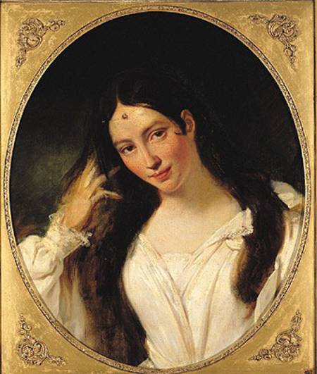 Maria Malibran als Desdemona, geportretteerd door François Bouchot.