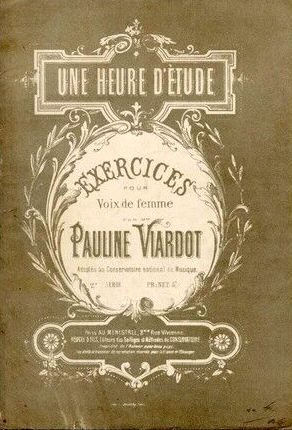 Une heure d'étude - Exercices pour voix de femme - Ecrits pour ses élèves.