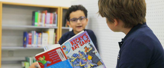 Our library at Nün Academy International School Jeddah
