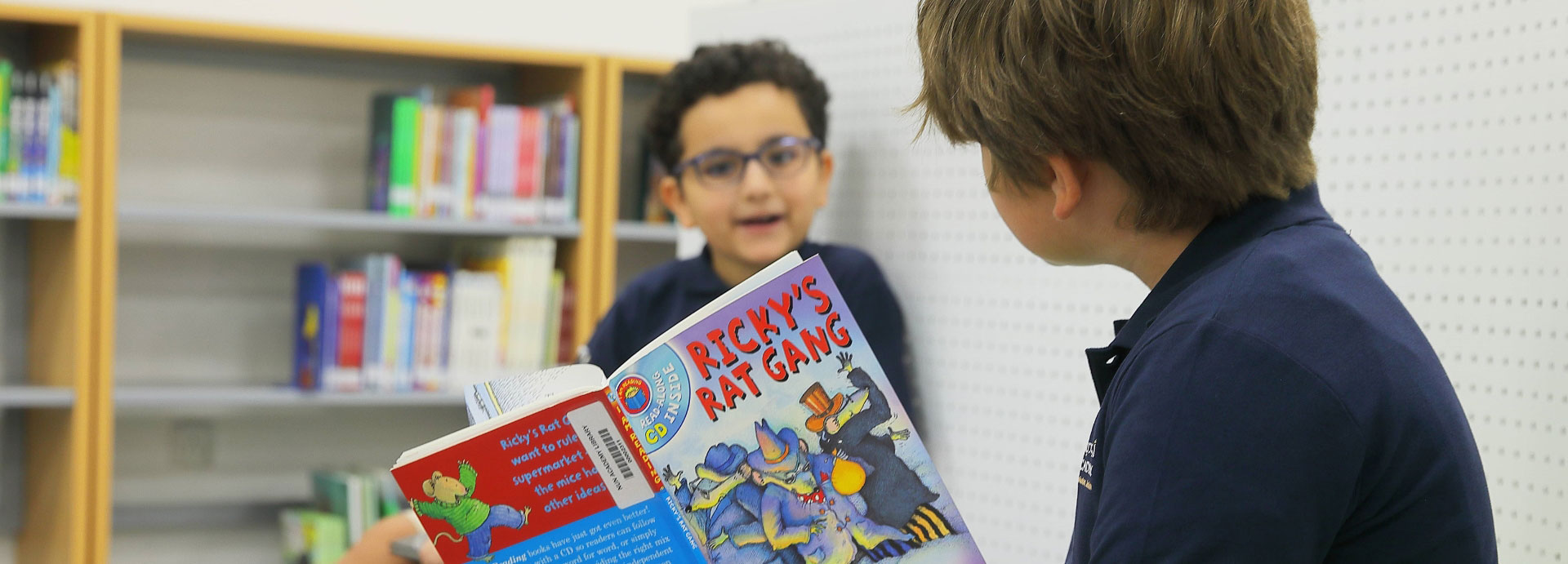 Our library at Nün Academy International School Jeddah