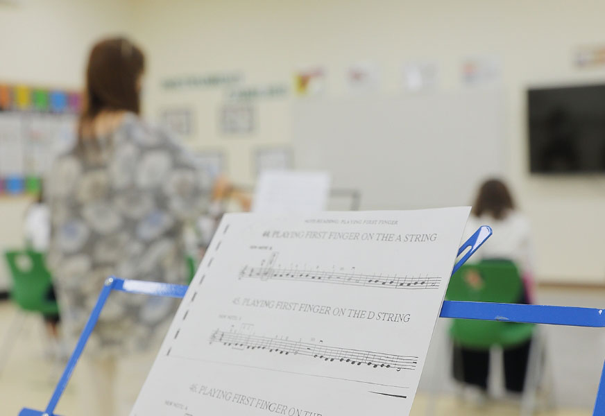 Music lessons at Nün Academy International School