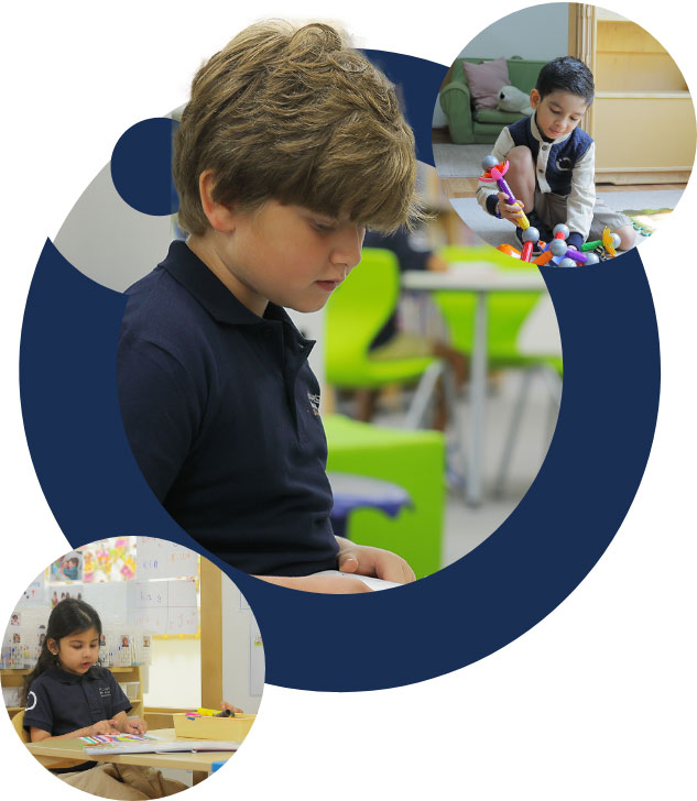 Students focused on their learning