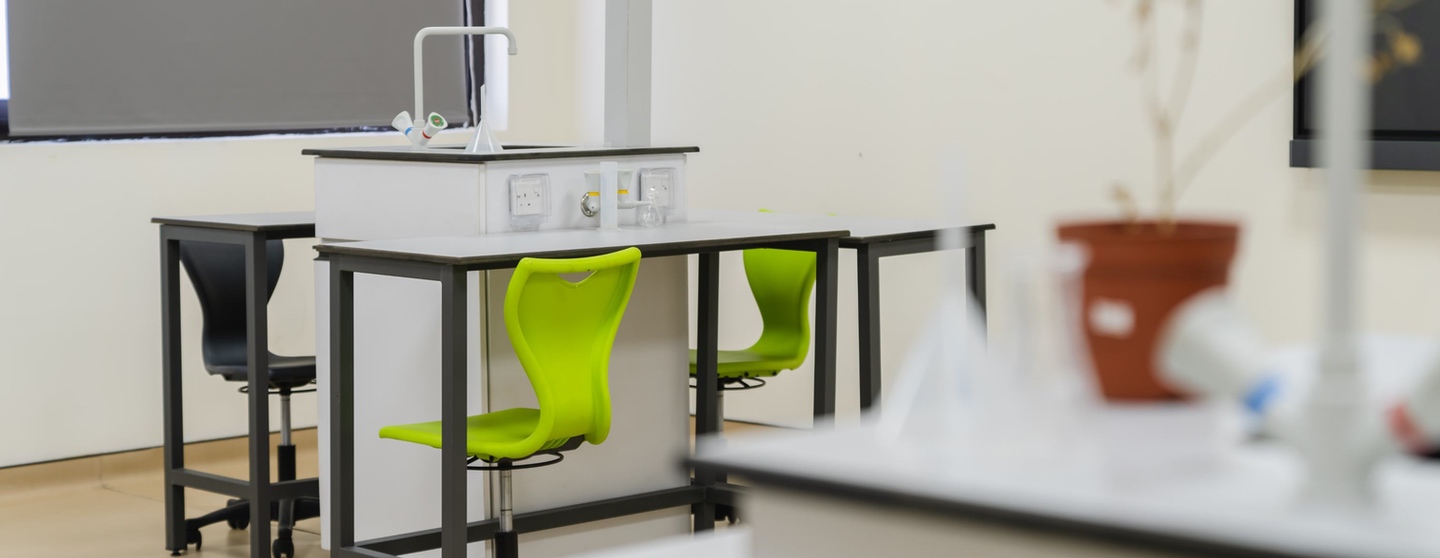 Science labs at Nün Academy International School Jeddah