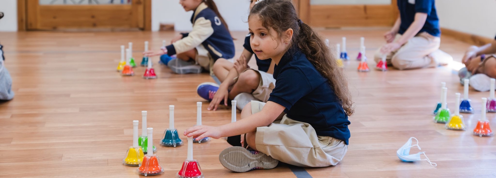 Children enjoying interactive learning