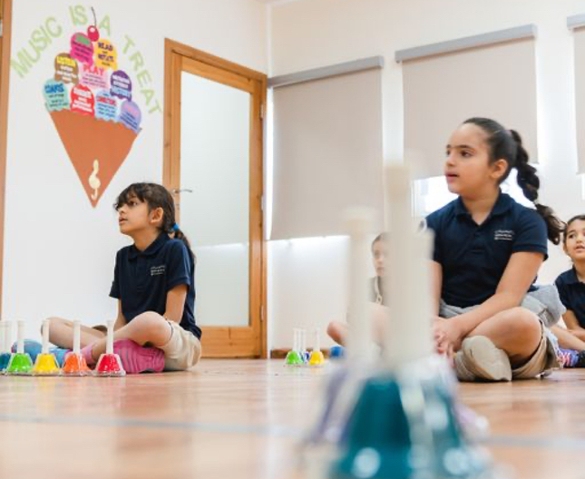 Students enjoying creative learning at Nün Academy International School Jeddah