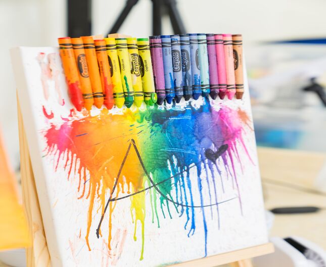 Art work created by students at Nün Academy International School Jeddah