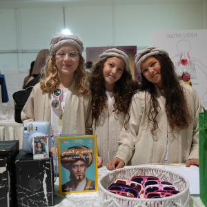Nün Academy International School secondary school students at science fair